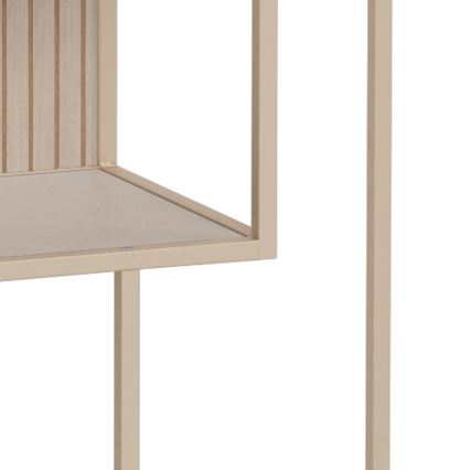 Kirjahylly SARON 77x185 cm harmaa