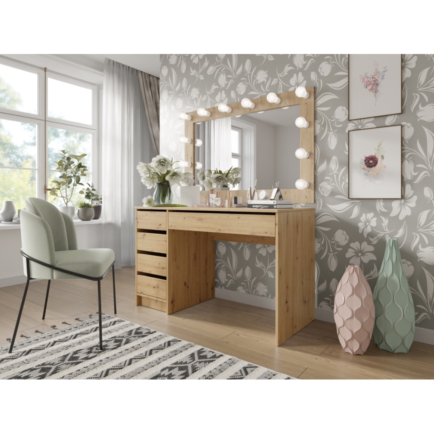 Kirjoituspöytä ADA 76x120 cm artisan-tammi