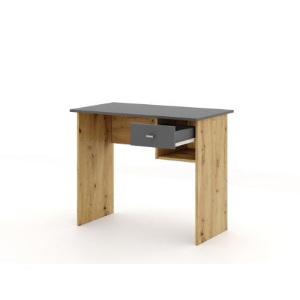 Kirjoituspöytä RICO artisan-tammi/harmaa