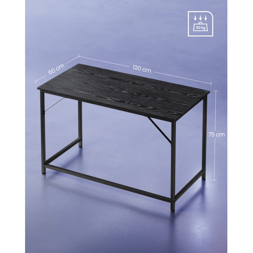 Kirjoituspöytä SOLEA, musta