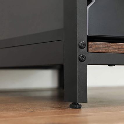 Kirjoituspöytä SOLEA ruskea/musta