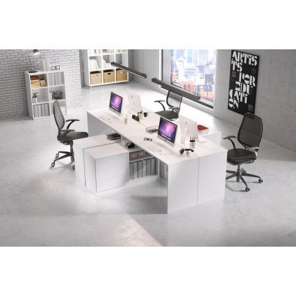 Kirjoituspöytä TUNGO valkoinen