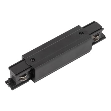 Kiskojärjestelmän päätykappale virtaliitännällä 3-vaihe TRACER suora musta