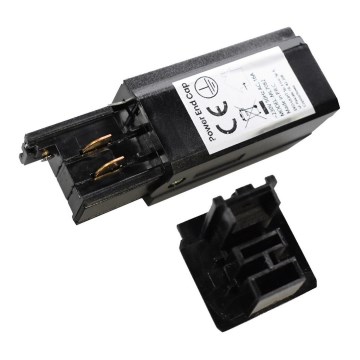 Kiskojärjestelmän terminaali 3-vaihe TRACK musta