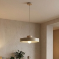 KIVI-riippuvalaisin johdolla 1xE27/15W/230V beige