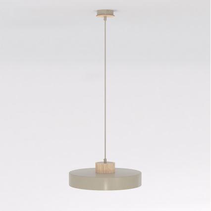 KIVI-riippuvalaisin johdolla 1xE27/15W/230V beige