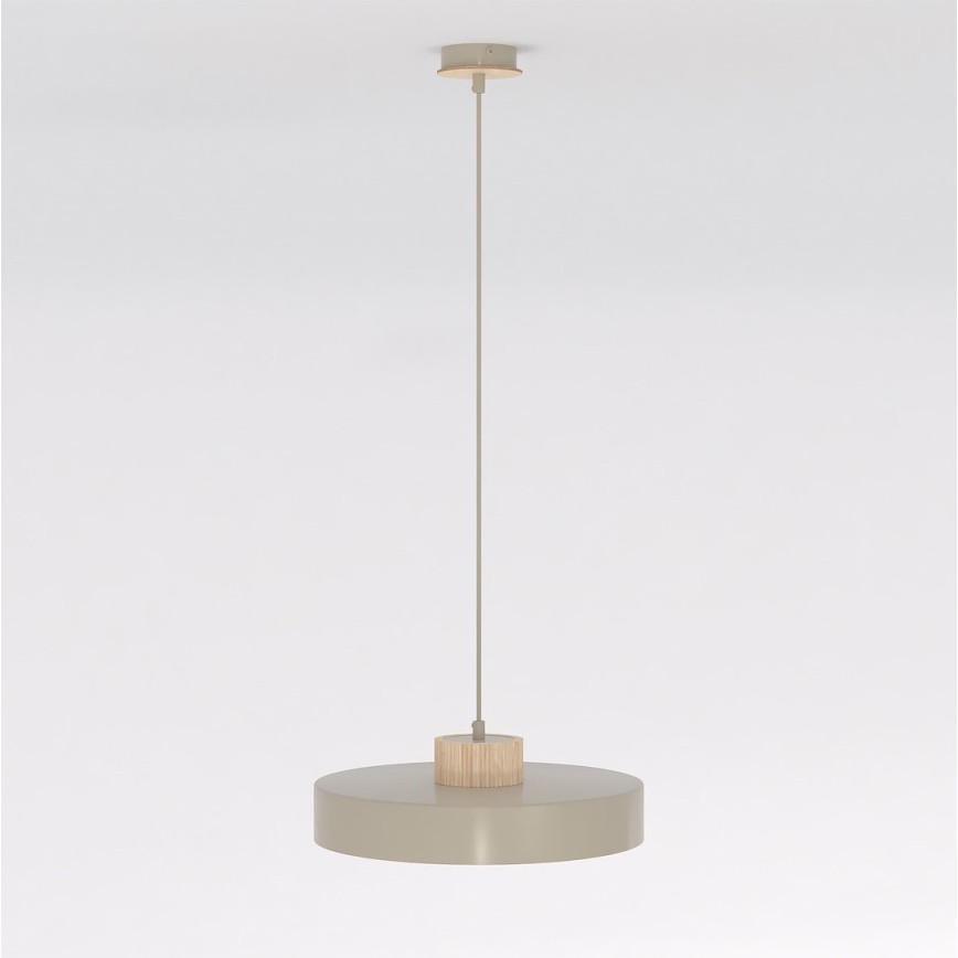 KIVI-riippuvalaisin johdolla 1xE27/15W/230V beige