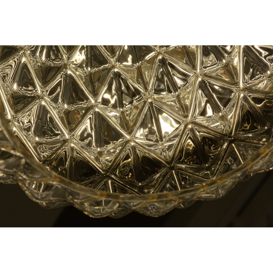 Kattokruunu johdossa DIAMOND 1xE27/11W/230V kultainen