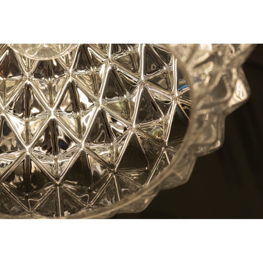 Kattokruunu johdossa DIAMOND 1xE27/11W/230V kultainen