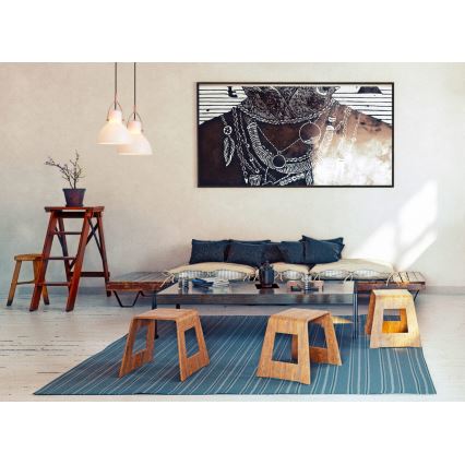 Kattokruunu johdossa RACK 1xE27/11W/230V valkoinen/kupari