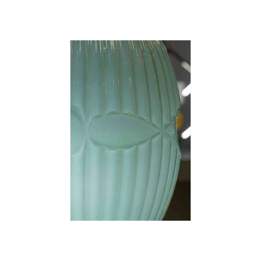 Kattokruunu johdossa ELLIPTIC 1xE27/11W/230V vihreä