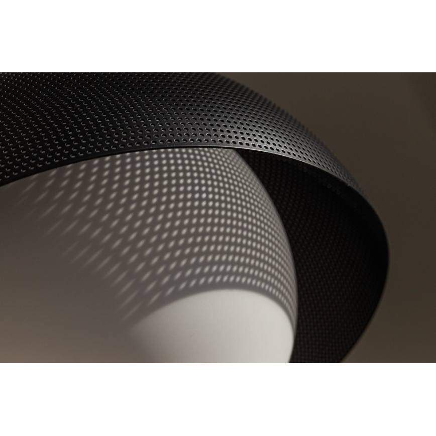 Kattokruunu johdossa GRAVEN 1xE27/11W/230V musta