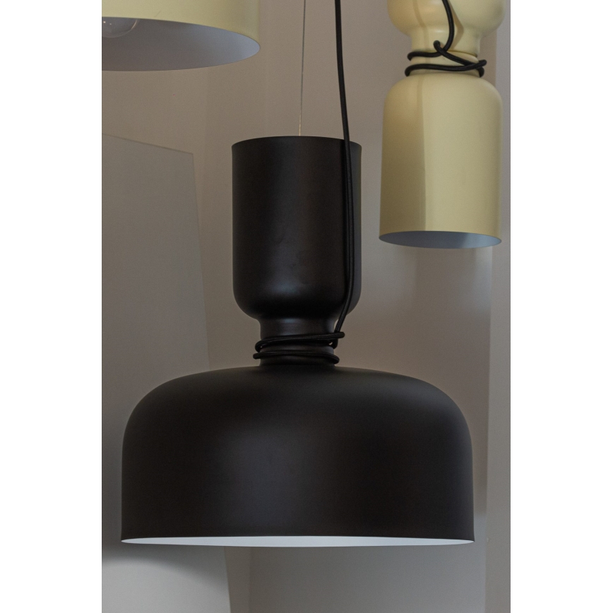 Riippuvalaisin ABEL 2xE27/11W/230V d. 28 cm musta