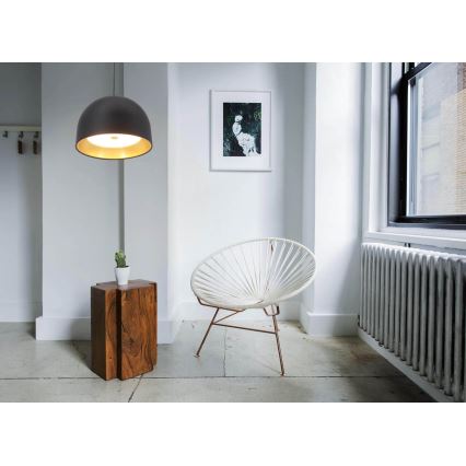 Riippuvalaisin GRAVITY 3xE27/7W/230V musta