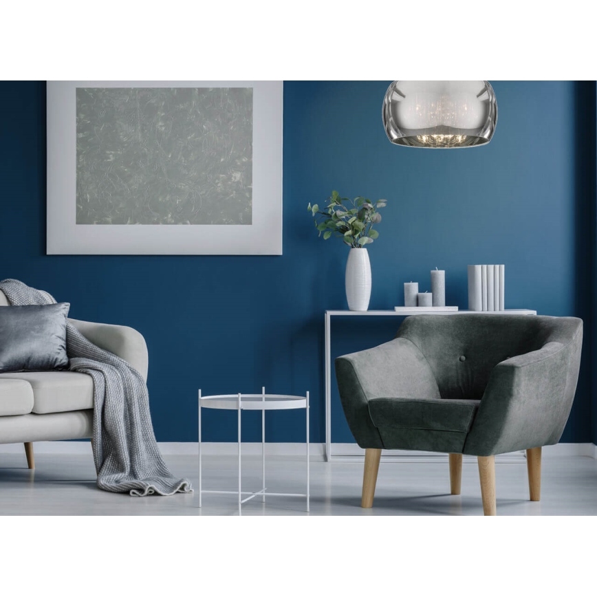 Kattovalo ORCHIDE 5xG9/3W/230V kiiltävä kromi