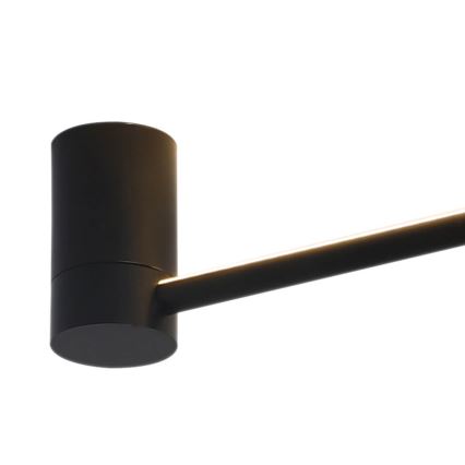  LED Seinävalo LED/7W/230V musta