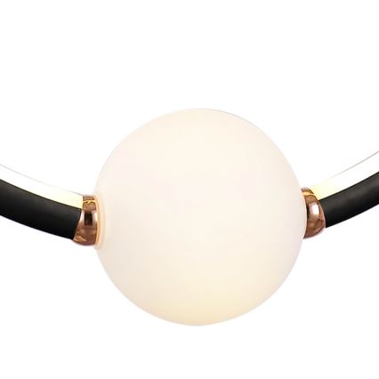 LED Himmennettävä riippuvalaisin LIV LED/50W/230V musta + kaukosäädin