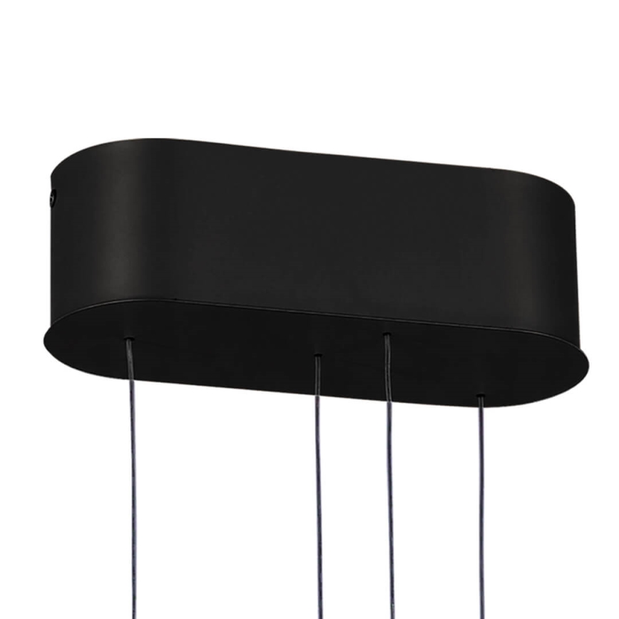 LED Himmennettävä riippuvalaisin LIV LED/50W/230V musta + kaukosäädin