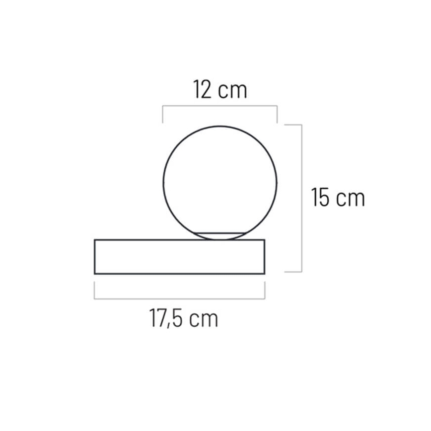Kylpyhuoneen seinävalaisin RUBY 1xG9/5W/230V IP44 valkoinen