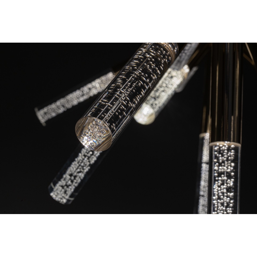 LED-kattokruunu johdossa EIRENE 12xLED/5W/230V kulta