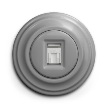 Kliklap - Retro-datapistorasia kehyksellä, harmaa