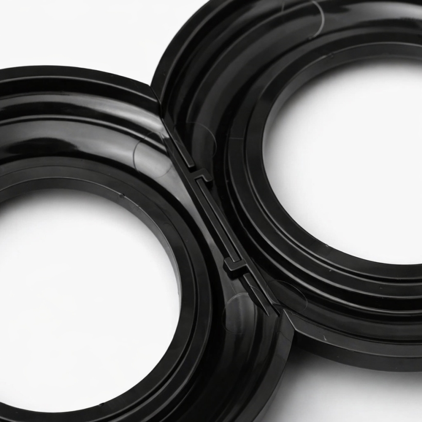 Kliklap - Retro-kehys keskiasennettu musta