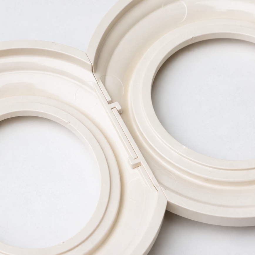 Kliklap - Retro-kehys, reunus, beige