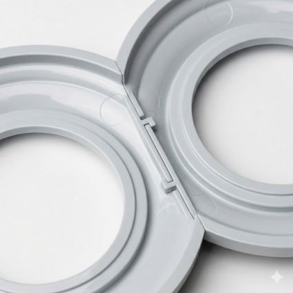 Kliklap - Retro-keskikehys, harmaa