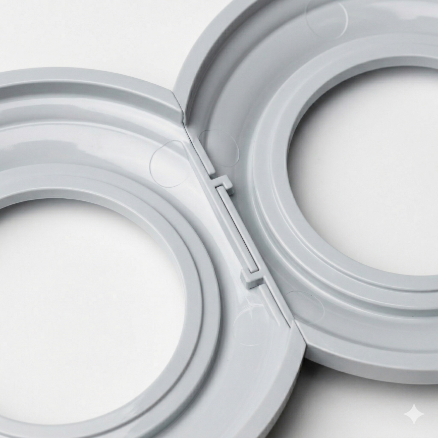 Kliklap - Retro-keskikehys, harmaa