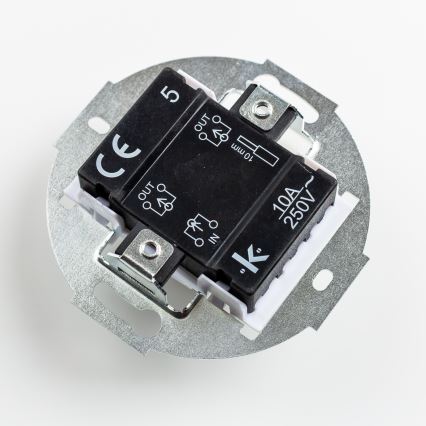 Kliklap - Retro-moniosainen katkaisija, kehys nro 5, musta