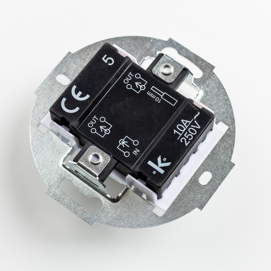 Kliklap - Retro-moniosainen katkaisija, kehys nro 5, musta