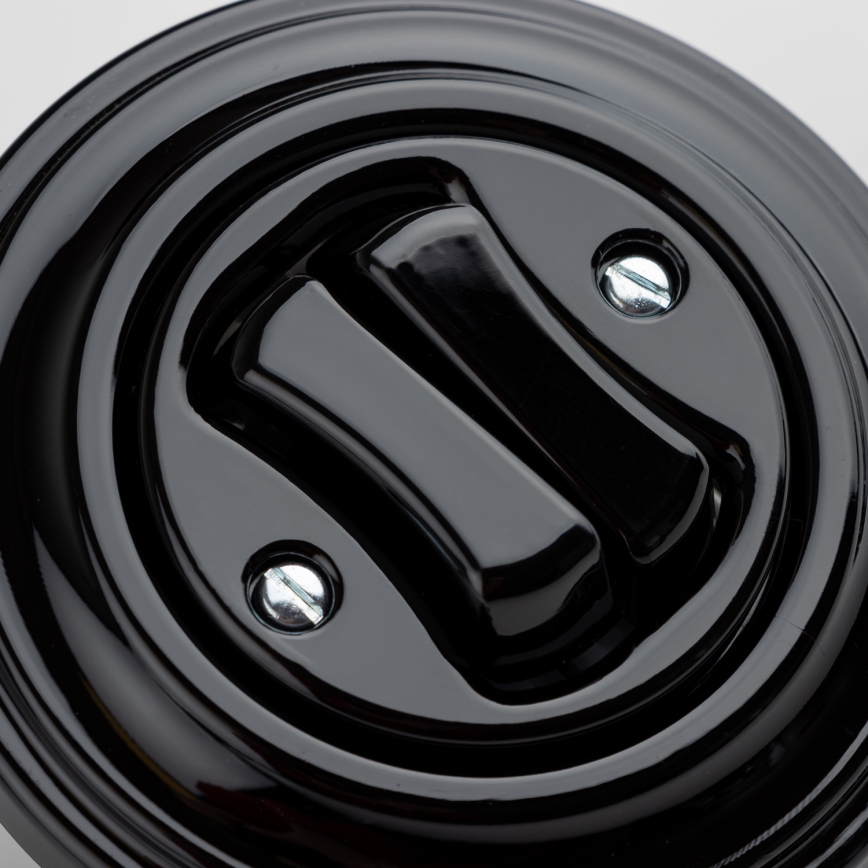 Kliklap - Retro-moniosainen katkaisija, kehys nro 5, musta