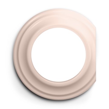 Kliklap - Retro päätykehys antiikkiroosa