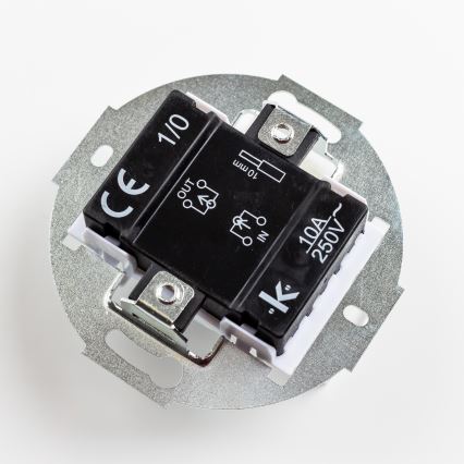 Kliklap - Retro-painike antrasiitinvärisellä kehyksellä