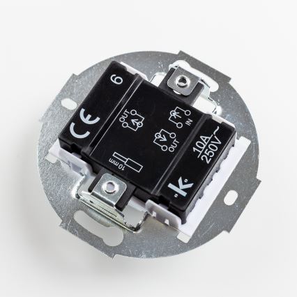 Kliklap - Retro portaikkunakytkin ilman kehystä nro 6 sininen