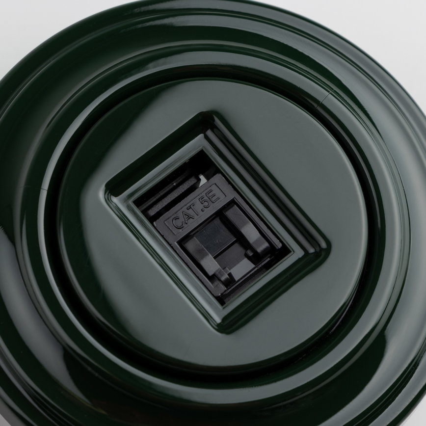 Kliklap - Retro-tyylinen datapistorasia kehyksellä, vihreä