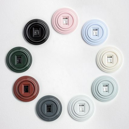 Kliklap - Retro-tyylinen datapistorasia kehyksellä, vihreä