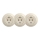 Kliklap - Retrotyylinen kolmoispistorasia kotikäyttöön kehyksellä SCHUKO 230V beige