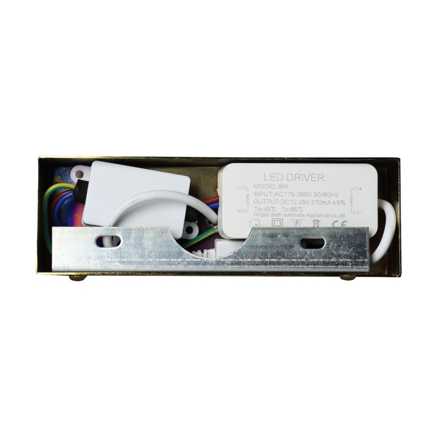 LED Kylpyhuoneen peilivalaisin KLIMT LED/8W/230V 3000/4000/6000K 40 cm IP44 kultainen