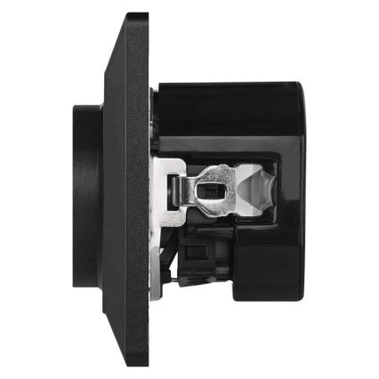 Kodin pistorasia kanssa USB 250V/16A antrasiitti