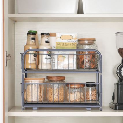 Kodin säilytysjärjestelmä MARGE, harmaa