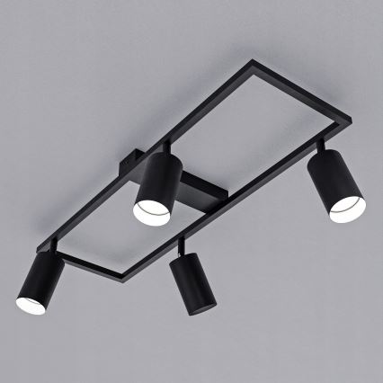 Kohdevalaisin 4xGU10/30W/230V musta