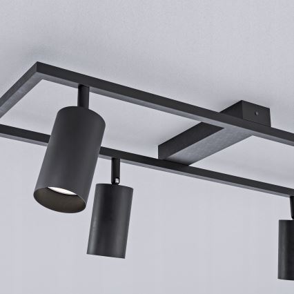 Kohdevalaisin 4xGU10/30W/230V musta