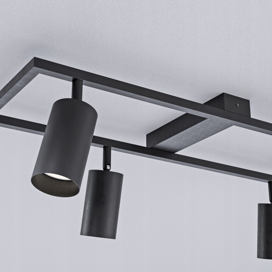 Kohdevalaisin 4xGU10/30W/230V musta