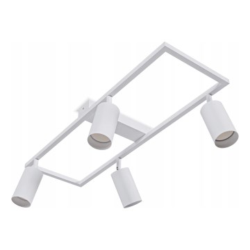 Kohdevalaisin 4xGU10/30W/230V valkoinen