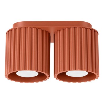 Kohdevalaisin AURA 2xGU10/10W/230V oranssi