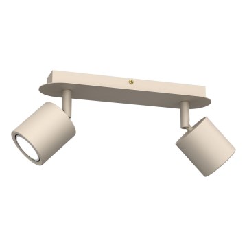 Kohdevalaisin DEMIA 2xGU10/8W/230V beige