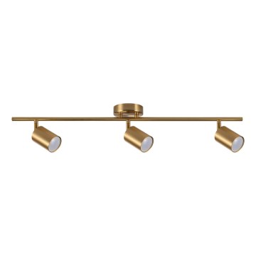 Kohdevalaisin GOLDIE 3xGU10/10W/230V, kultainen