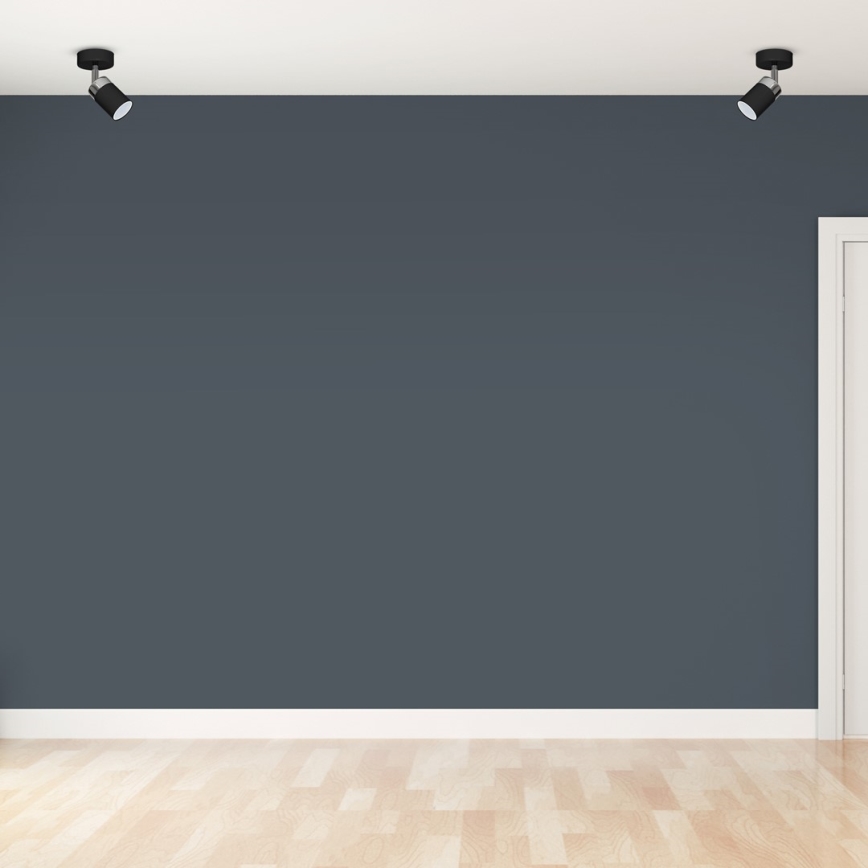 Kohdevalaisin JOKER 1xGU10/25W/230V musta/kiiltävä kromi