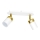Kohdevalaisin JOKER 2xGU10/25W/230V valkoinen/kulta